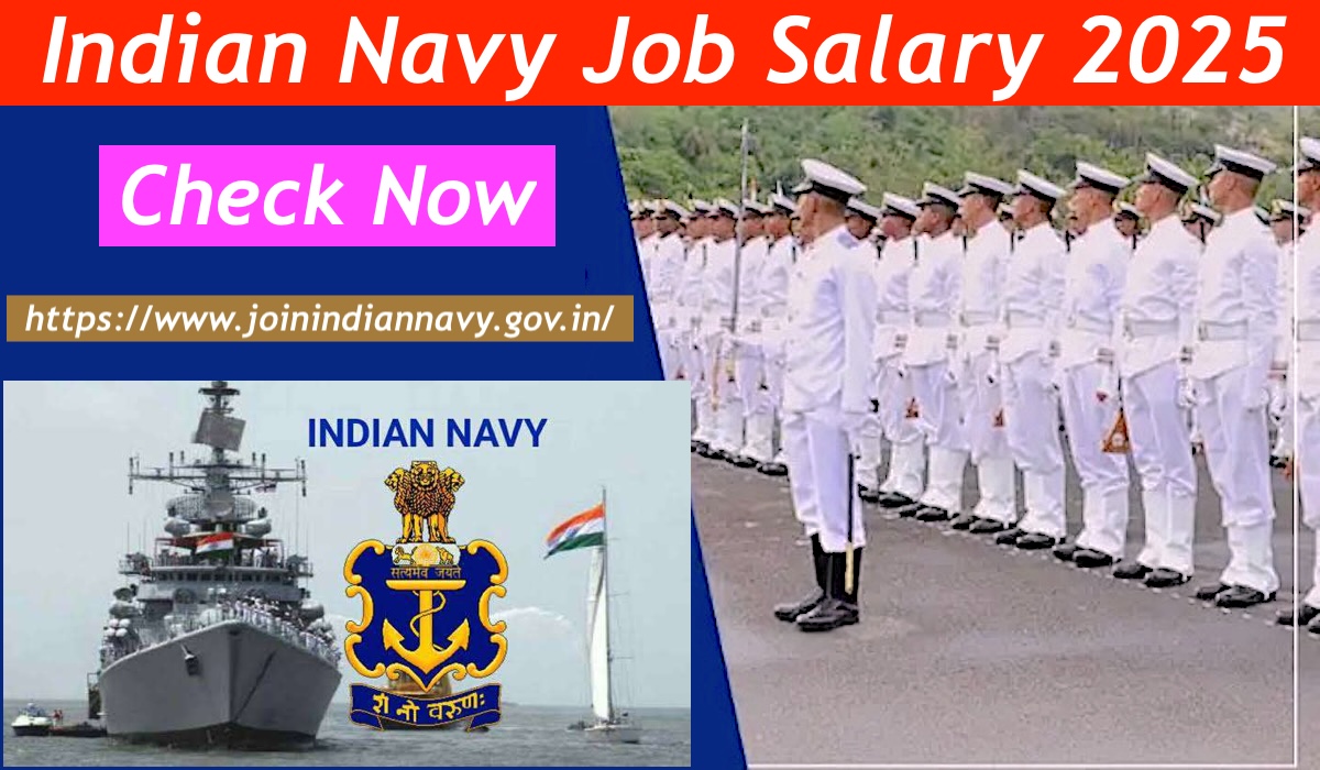 Indian Navy Job Salary