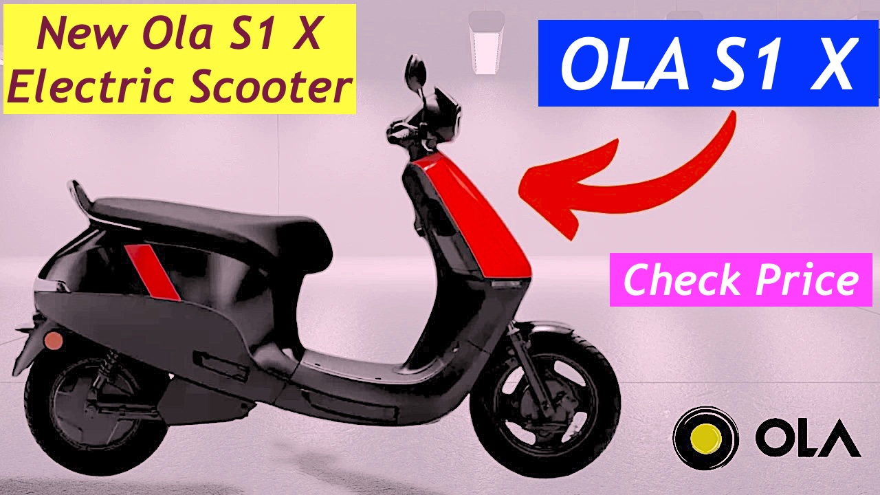 New Ola S1 X Electric Scooter