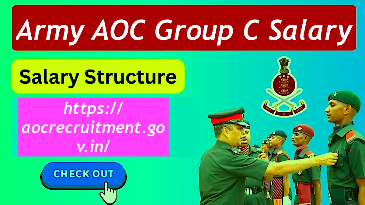 Army AOC Group C Salary