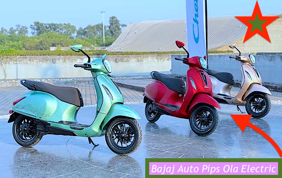 Bajaj Auto Pips Ola Electric