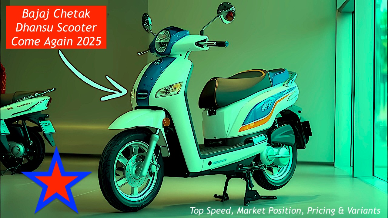 Bajaj Chetak Dhansu Scooter