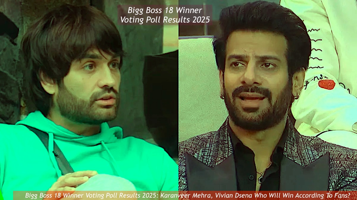 Bigg Boss 18 Winner Voting Poll Results