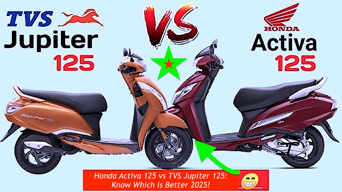 Honda Activa 125 vs TVS Jupiter 125