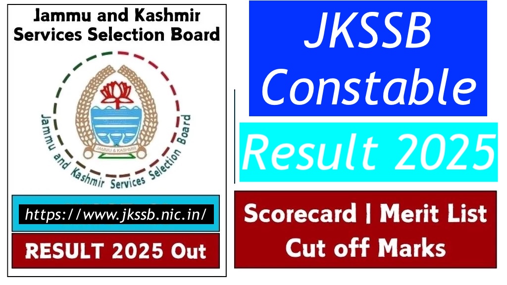 JKSSB Constable Result